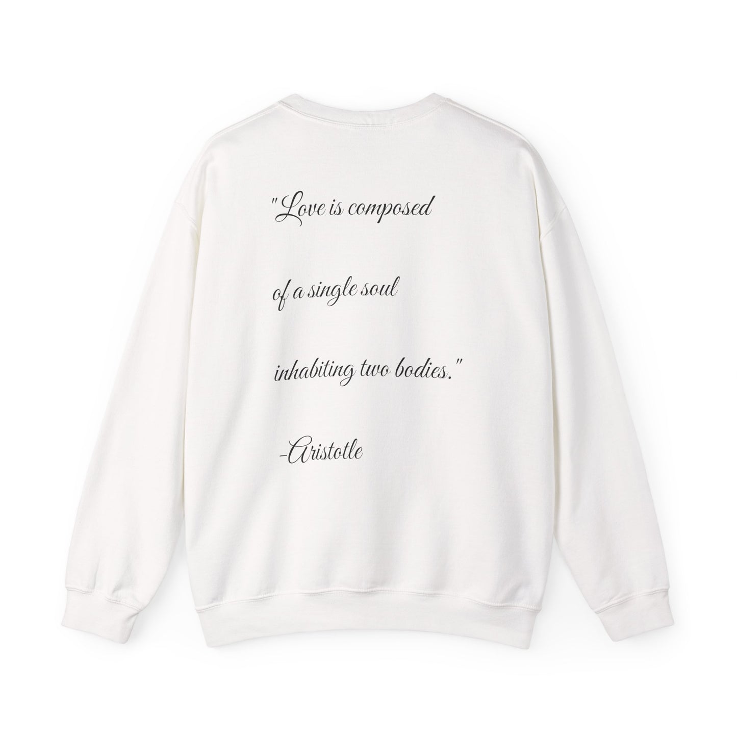 JQPs' Love Pop-Art Portrait Sweatshirt — "LOVE" Graphic Crewneck