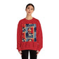 JQPs' Love Pop-Art Portrait Sweatshirt — "LOVE" Graphic Crewneck