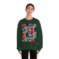 JQPs' Love Pop-Art Portrait Sweatshirt — "LOVE" Graphic Crewneck
