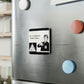 JQPs' "A Member Of" Porcelain Magnet, Square