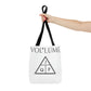 JQPs' VOL*LUME AOP Tote Bag