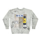 "No Halfway" Unisex Color Blast Crewneck Sweatshirt