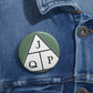 JQP Pin Buttons - Green